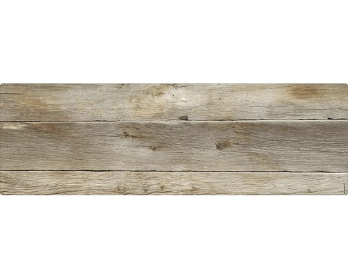 Stänkskydd till badrum MYSPOTTI Aqua brun 1400 x 450 mm Trä Träplatta med ådring