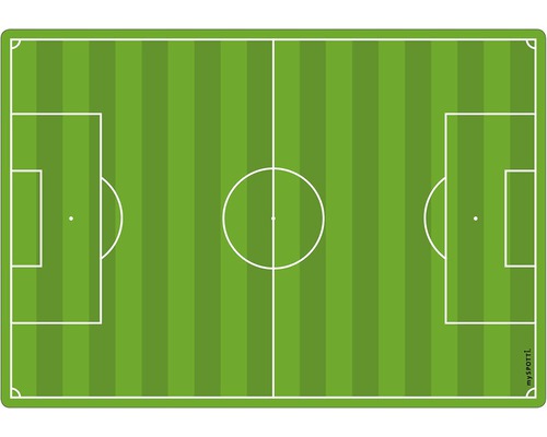 Stänkpanel för kök MYSPOTTI Pop Fotbollsplan 590x410 mm Fotbollsplan med markeringar