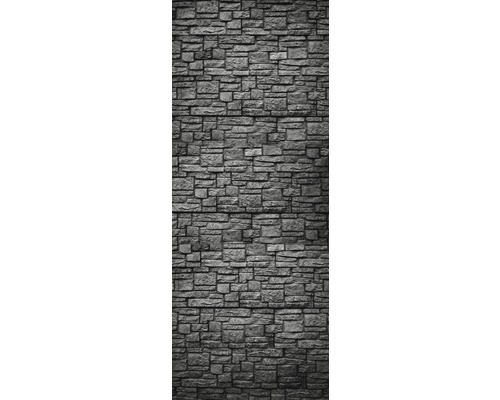 Stenvägg med oregelbundet mönster