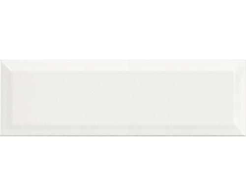 Kakel vit fasad blank 10x30 cm