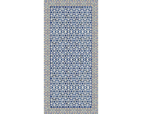 Matta med geometriskt mönster