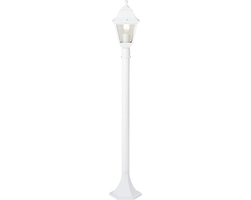 Vit trädgårdslampa för utomhusbruk