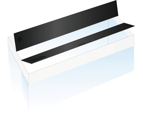 Akvarielock med svarta luckor