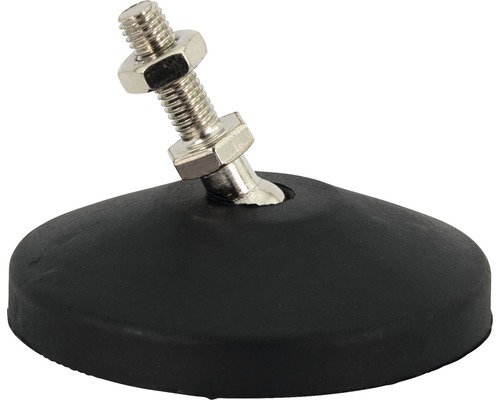 Ställfot med gängbult och muttrar