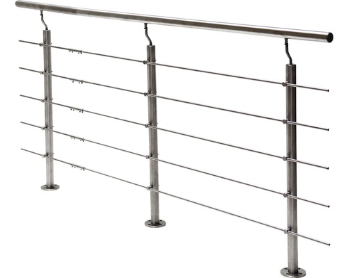 Räcke PERTURA Hestia G-form golv-/ markmontage 20 m