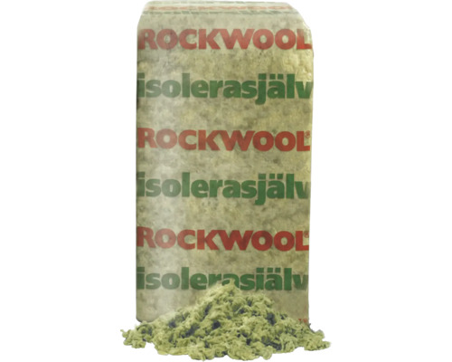 Lösull ROCKWOOL vindsull beige stenull 20 kg 88199 Rockwool isoleringsull förpackning