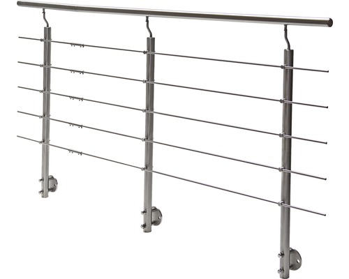 Räcke PERTURA Hestia G-form sido-/ väggmontage 7 m
