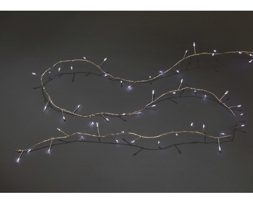 Ljusslinga med LED-droppar på flexibel tråd