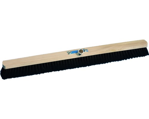 Sopborste med träkropp och svart borst
