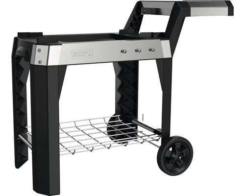 Weber grillvagn med hjul och förvaringsgaller