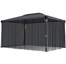 Paviljong med myggnät för trädgården