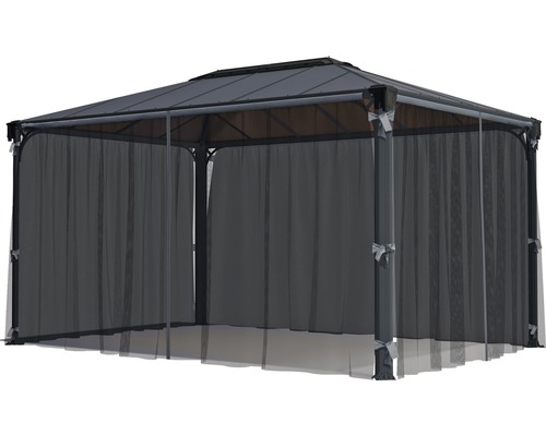 Paviljong med myggnät för trädgården