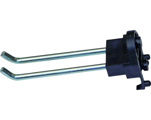 Systemhållare KÜPPER för håltavla 75mm svart 4-pack Systemhållare KÜPPER för håltavla 75mm svart 4-pack