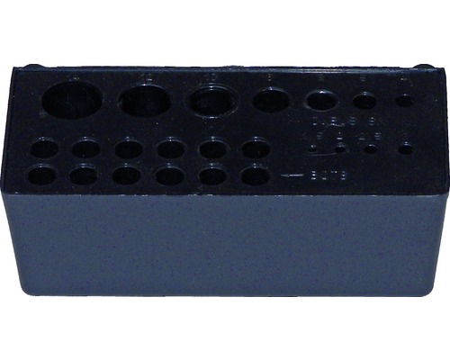 Systemhållare KÜPPER för bits för håltavla 125mm svart