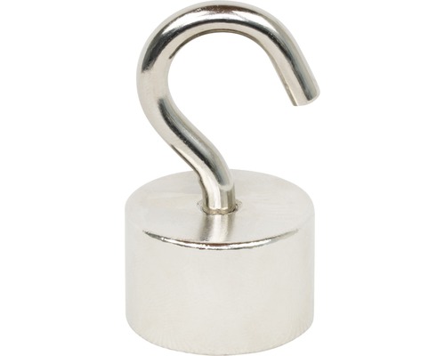 Magnet med krok för fastsättning av föremål