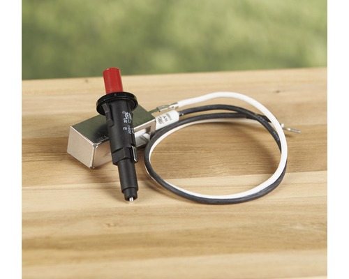 Tändanordning med tändkabel för gasgrillar