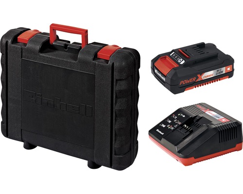 Einhell verktygslåda med batteri och laddare