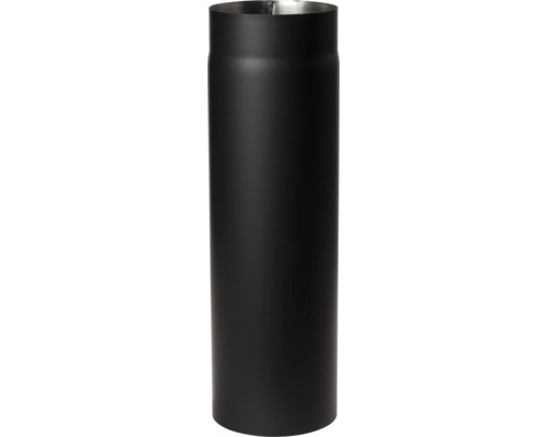 Kaminrör Ø150 mm Senotherm UHT-Hydro lackerat svart metallic 0,50 m Skorstensrör av stål