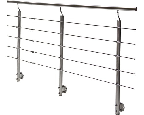 Räcke PERTURA Hestia G-form sido-/ väggmontage 13 m