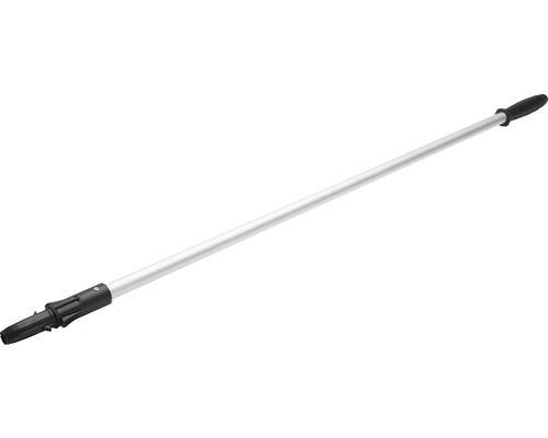 Teleskopstång av aluminium med handtag och anslutning