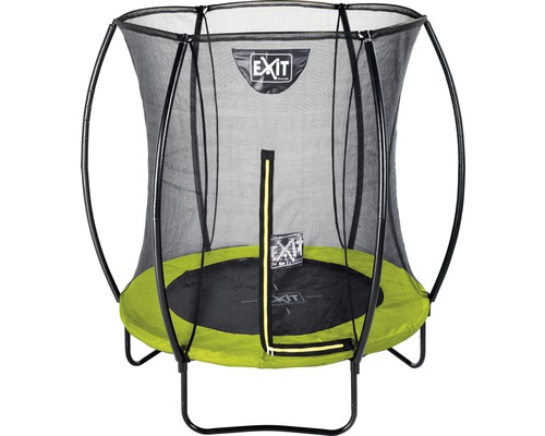 Trampolin med säkerhetsnät för utomhusbruk