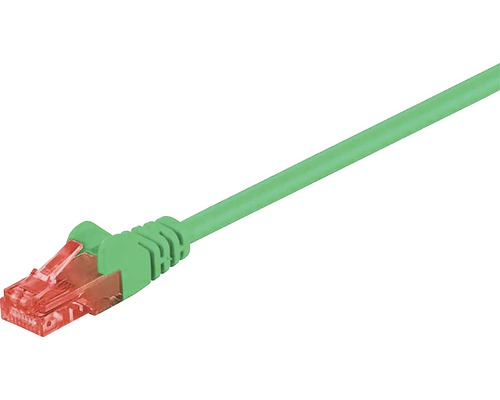 Patch Cable Cat6 0,5m med RJ45 don grön