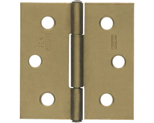 Gångjärn ALBERTS 64x64x1mm mässing
