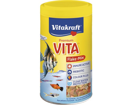 Fiskfoder VITAKRAFT Premium flingor 1l
