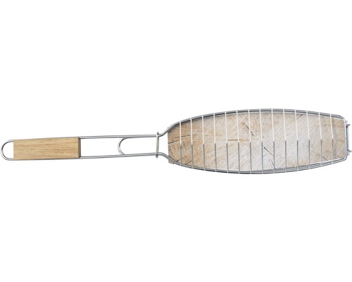 Grillkorg med trähandtag