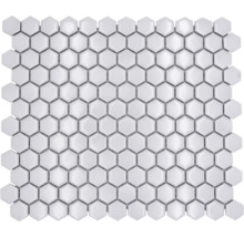 Mosaikplatta med sexkantig form