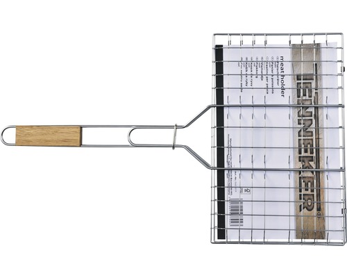 Grillkorg med trähandtag