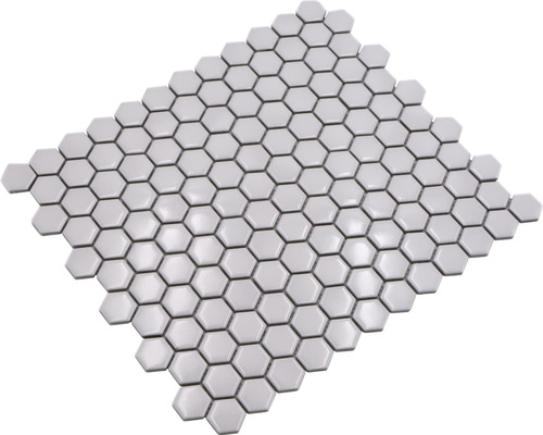 Mosaikplatta med hexagonala element