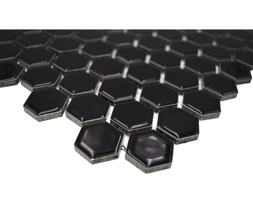 Sexkantiga mosaikplattor av keramik