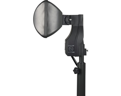 Infraröd värmare på stativ för värmeproduktion