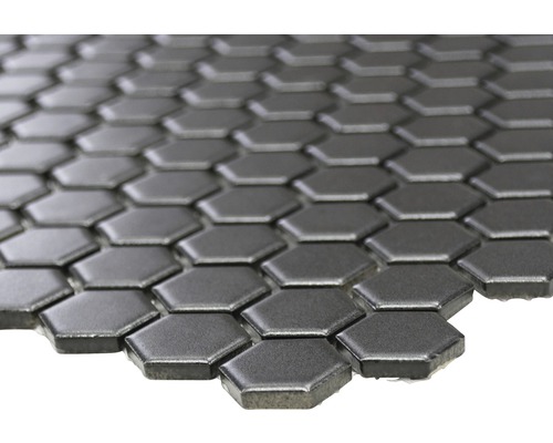 Sexkantiga mosaikplattor av keramik