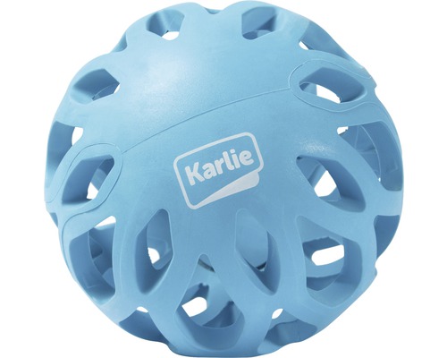 Hundleksak KARLIE gallerboll Koko 11x11x19,5cm blå
