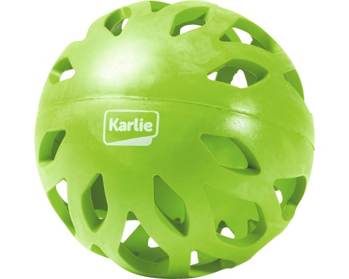 Hundleksak KARLIE gallerboll Koko 14x14x22,5cm grön