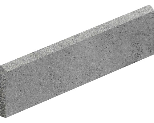 Sockel HOMEtek anthracite matt 7,5x60x0,9 cm innehåller 3 st. Kantsten av betong med rundad kant