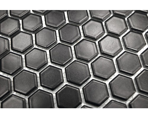 Mosaikplatta med sexkantig form