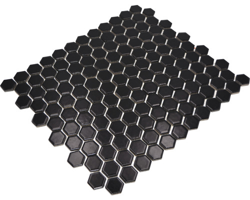 Mosaikplatta med sexkantig form