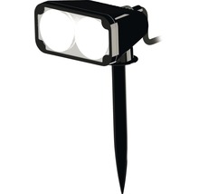 Trädgårdsstrålkastare med markspett för trädgårdsbelysning