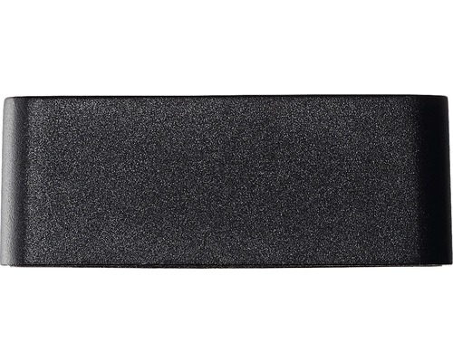 Vägglykta LALUMI Golda LED 6,9W 500lm IP44 svart