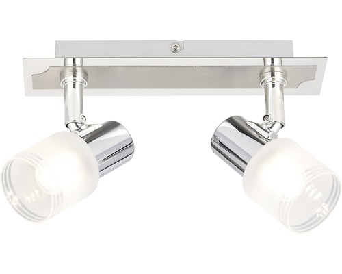 Taklampa med två spotlights