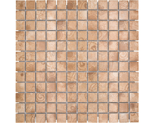 Mosaik LB 102 30x30 cm beige matt-0