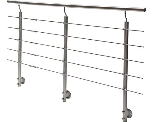 Räcke PERTURA Hestia G-form sido-/ väggmontage 14 m