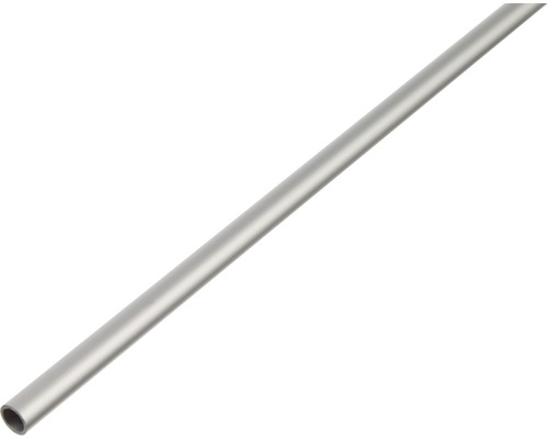 Rundrör KAISERTHAL aluminium silver Ø 25mm 1m