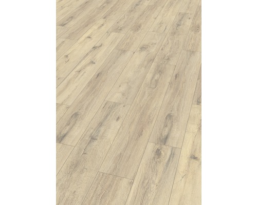 Ljust laminatgolv med trästruktur