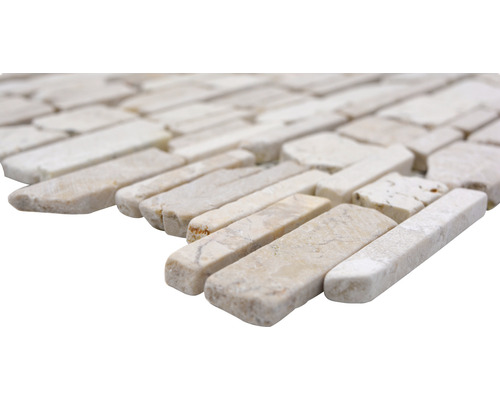 Närbild av marmormosaikplatta