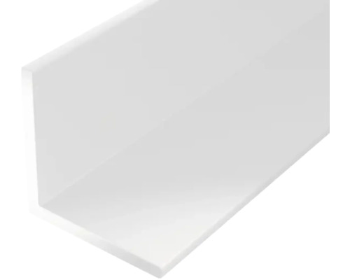 Vinkelprofil KAISERTHAL PVC vit 20x20x1,5 mm 2 m