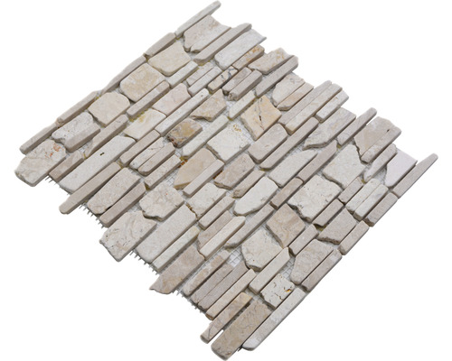 Mosaikmatta av natursten för vägg och golv